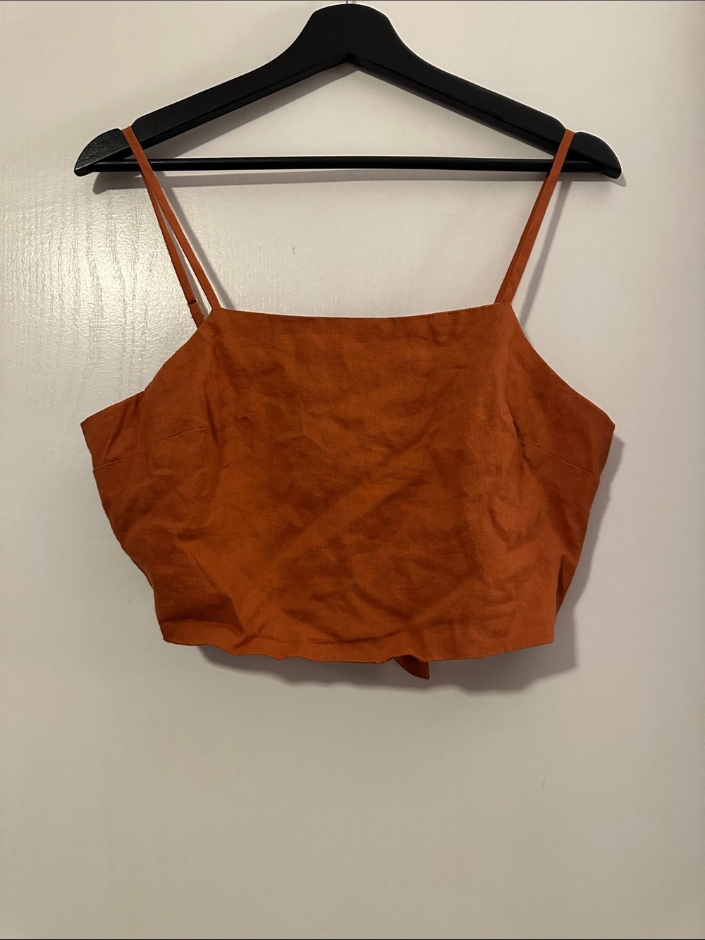 Urban Renewal Urban Outfitters Linen Tie Back Tank Top M